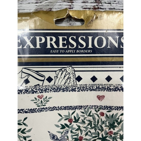 Two by Two Noah's Ark Expressions Wallpaper Boarder 5 yards Elephant Giraffe - Picture 3 of 8